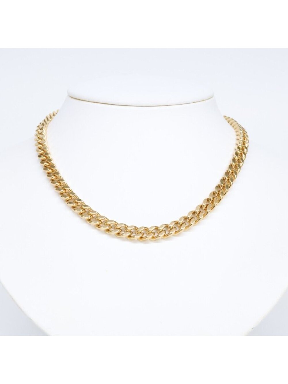 Saint Laurent Paris Same Gold Cabchain Necklace - Picture 6 of 7